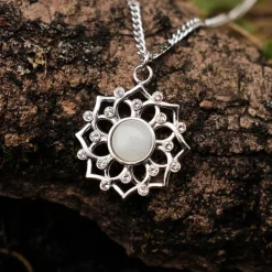 Composition Gem Necklace