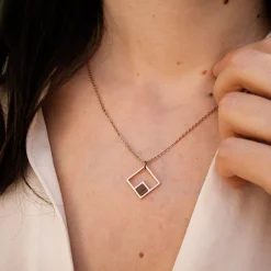 Geometric Necklace