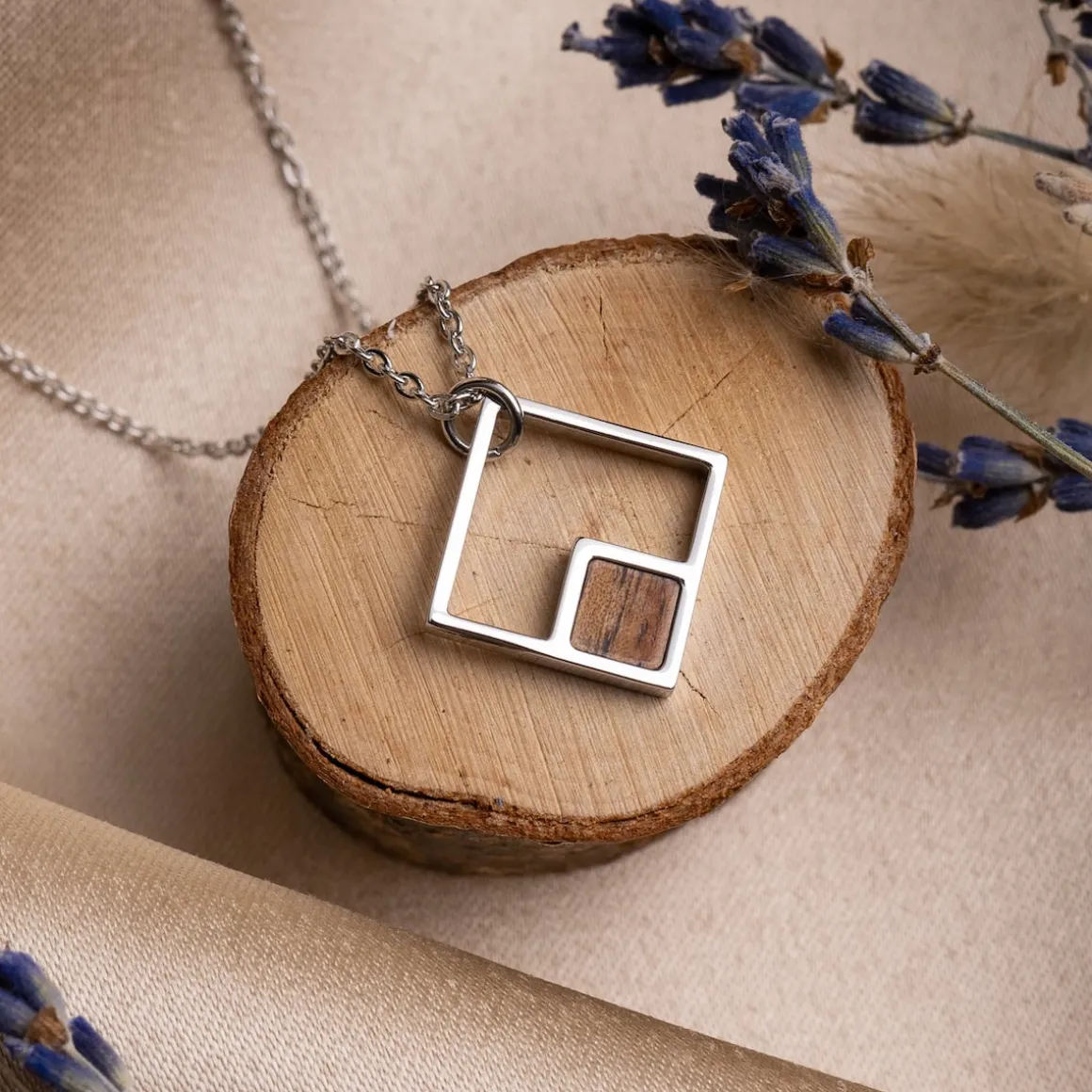 Geometric Necklace