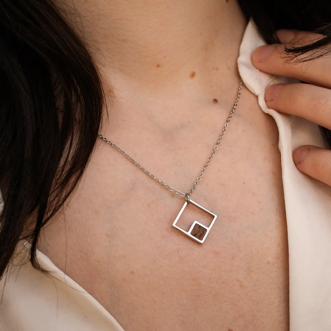 Geometric Necklace