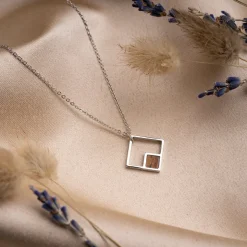 Geometric Necklace