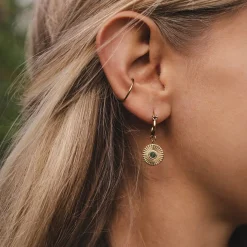 Stencil Earrings